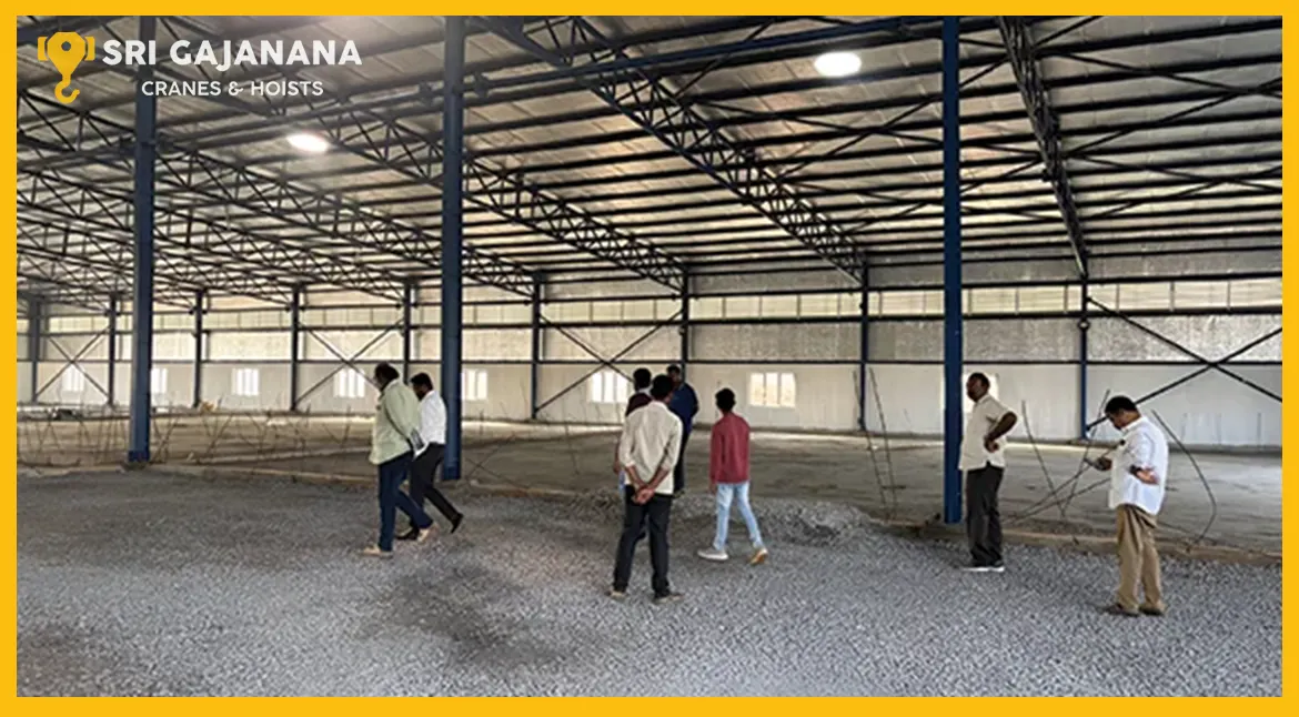 Pre Engineered Buildings (PEB) Solution in Hyderabad 1 Pre Engineered Building structure solution in Hyderabad industrial site