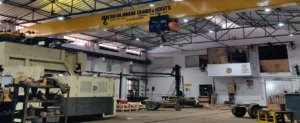 EOT vs Goliath vs Jib Crane: How to Choose the Right One 3 Sri Gajanana Cranes and Hoist manufacturing workshop in Hyderabad for crane and hoist fabrication Eot vs Goliath vs Jib Cranes