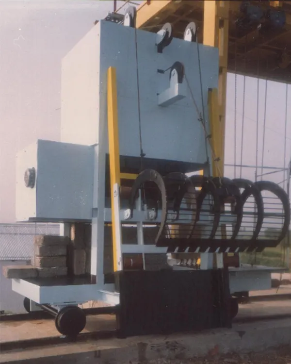 TRCM removing debris at the entry point of a water treatment plant