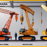 EOT Crane, Goliath Crane, and Jib Crane comparison for material handling